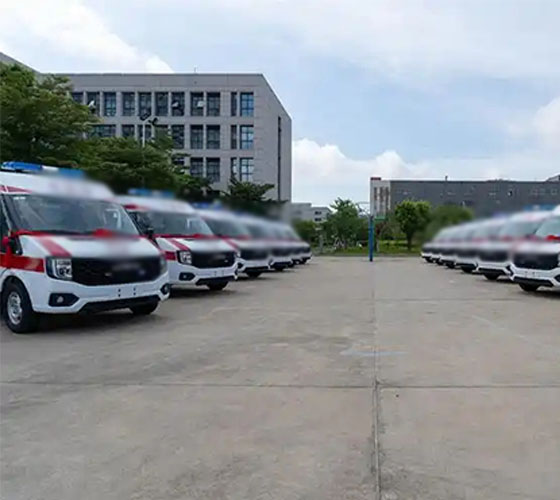 伊兰县服务车队展示