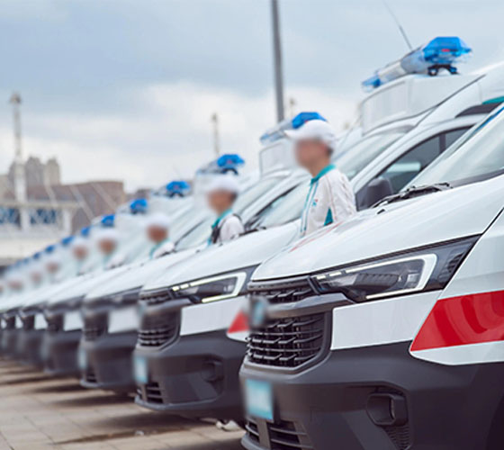 伊兰县服务车队展示